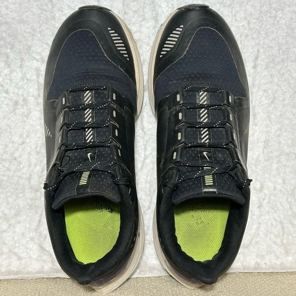 Nike Womens Air Zoom Pegasus 36 Black Running Athletic Sneakers Shoes SZ US 9.5